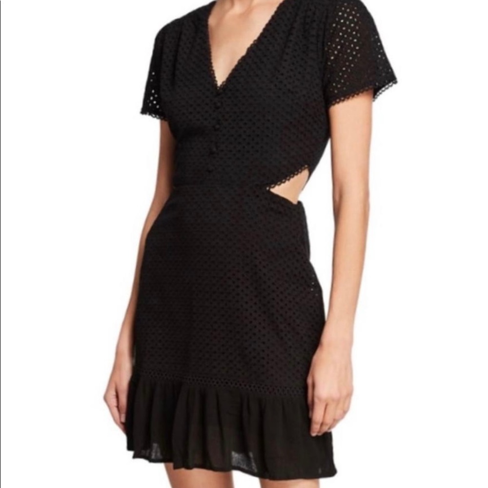 Lost + Wander Black Cutout Dress